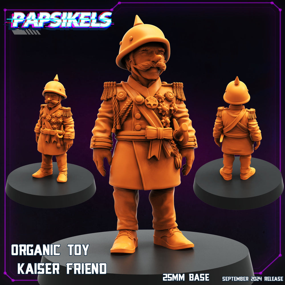 3D Printed Papsikels Organic Toy Kaser Friend Set SEPTEMBER 2024 CYBERPUNK 28mm 32mm (Online Only)