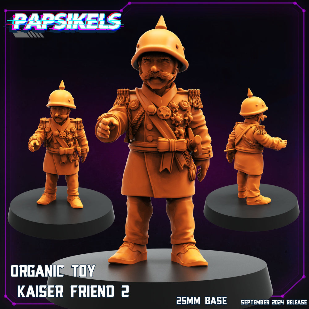 3D Printed Papsikels Organic Toy Kaser Friend Set SEPTEMBER 2024 CYBERPUNK 28mm 32mm (Online Only)