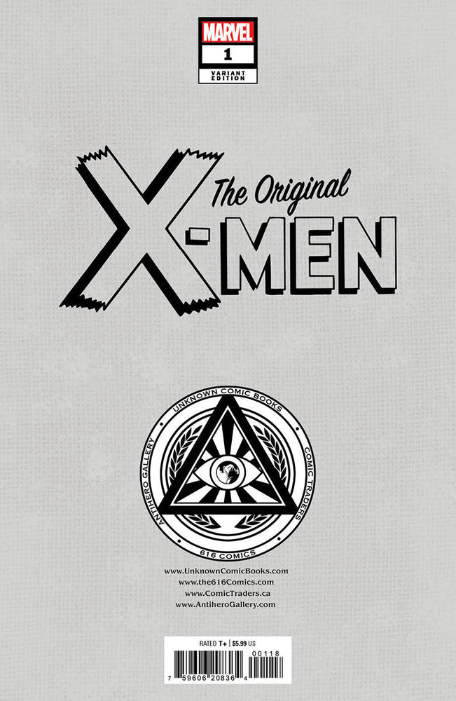 Original X-Men #1 Unknown Comics Kaare Andrews Exclusive Virgin Var (12/20/2023) (Online Only)