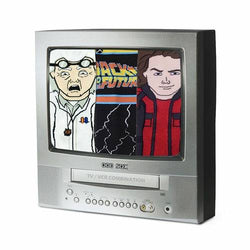 Back to the Future "Doc & Marty" Men's 360 Knit Mix-Match Socks (Size 6-13) (ONLINE ORDER ONLY)