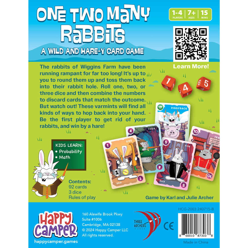 One Two Many Rabbits (Online Order Only)