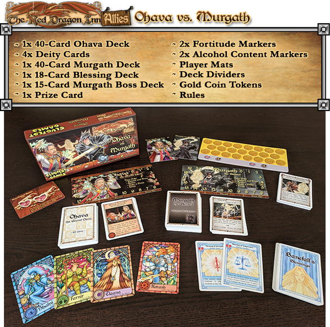 The Red Dragon Inn: Allies - Ohava vs. Murgath (ONLINE ORDER ONLY)
