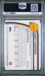 Graded 2024 Topps Bowman U Chrome Garrett Nussmeier #5 Rookie RC Football Card PSA 10 Gem Mint (ONLINE ORDER ONLY)