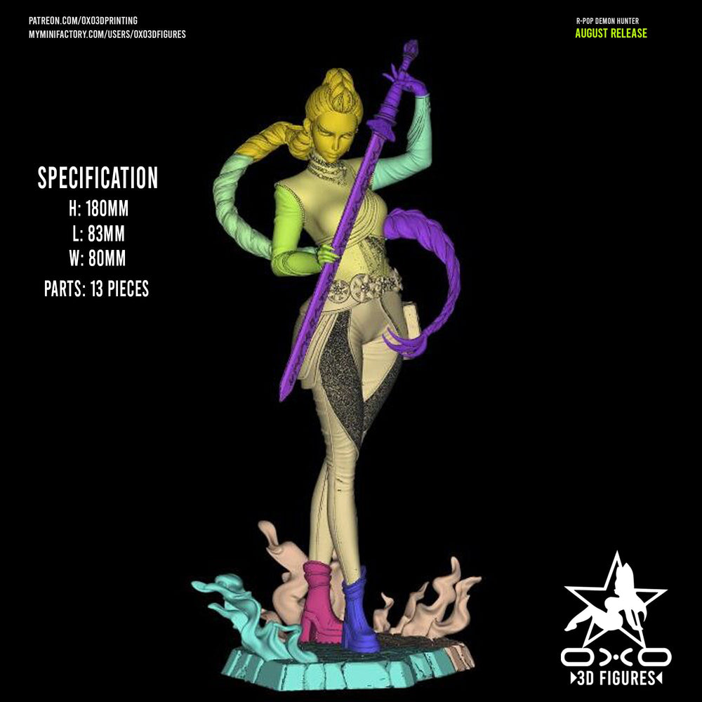 Rumi - K-Pop Demon Hunters - 1:10 Scale (ONLINE ORDER ONLY)