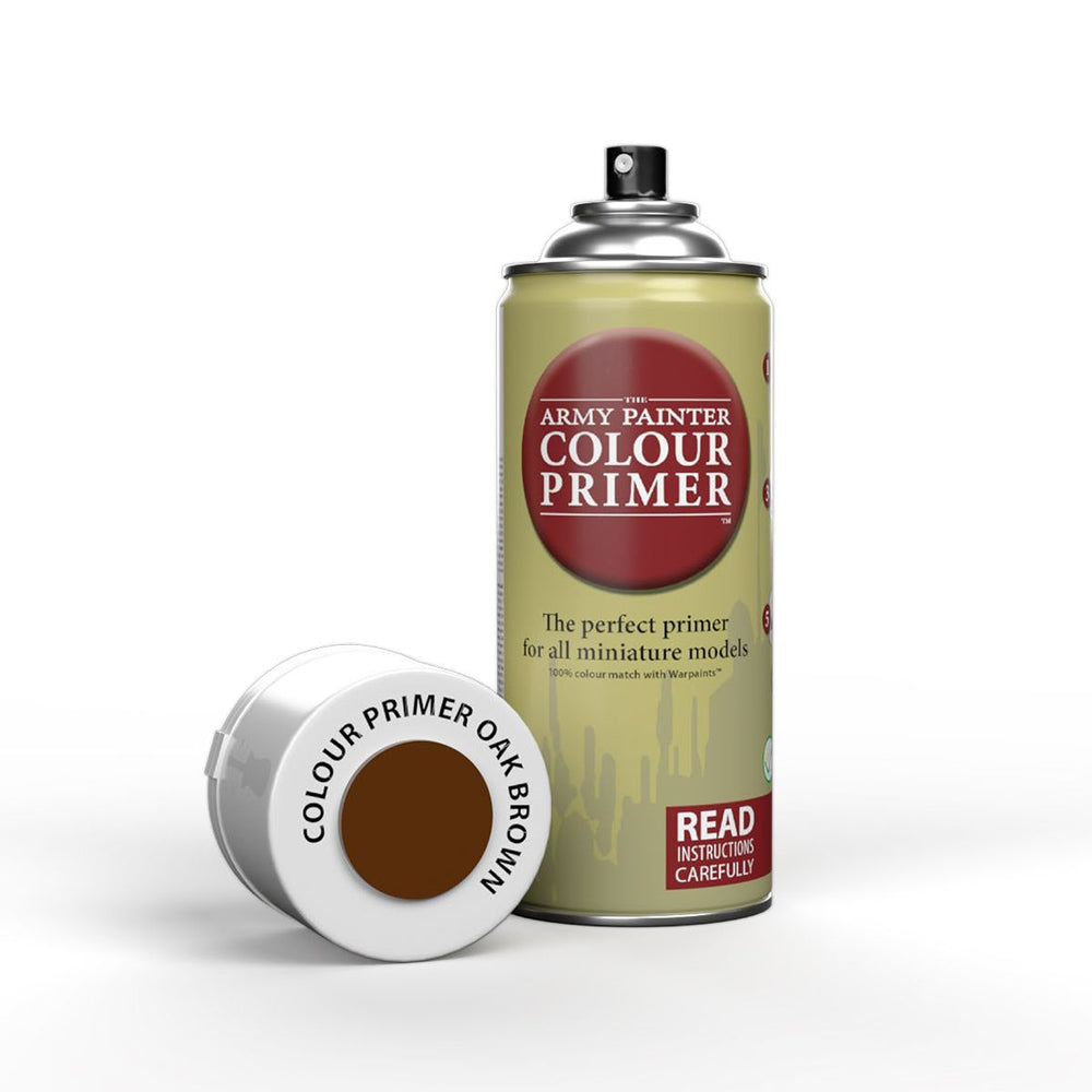Army Painter Colour Primer: Oak Brown (ONLINE ORDER ONLY)
