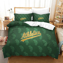 Oakland Athletics Bedding Set Quilt Cover Without Filler (Online Order Only)