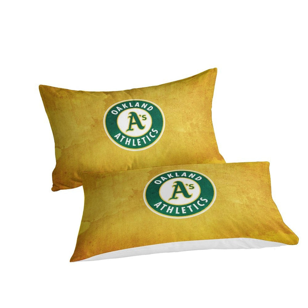 Oakland Athletics Bedding Set Quilt Cover Without Filler (Online Order Only)