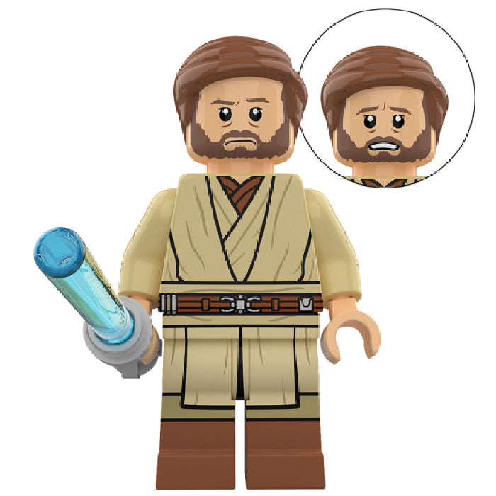 Obi Wan Kenobi Lego Star Wars Minifigures Custom Toys 3 (ONLINE ORDER ONLY)