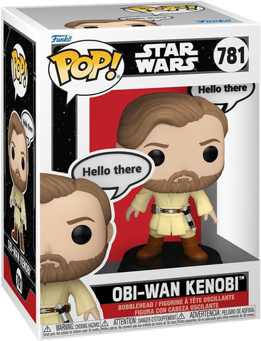 Star Wars Obi-Wan Kenobi Funko Pop! Vinyl Figure #781 with Funko Protector (Online Order Only)