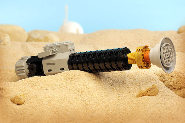 Custom LEGO Obi-Wan Kenobi Lightsaber w/ Stand (Online Order Only)