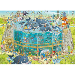 Ocean Habitat Funky Zoo 1000 Piece Jigsaw Puzzle Heye (ONLINE ORDER ONLY)
