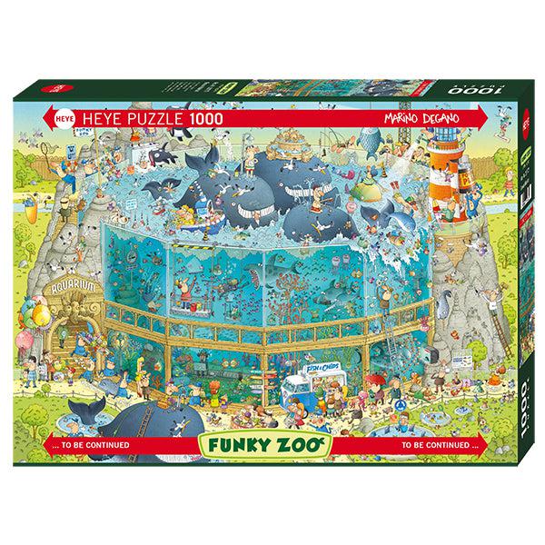 Ocean Habitat Funky Zoo 1000 Piece Jigsaw Puzzle Heye (ONLINE ORDER ONLY)