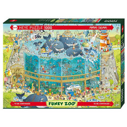Ocean Habitat Funky Zoo 1000 Piece Jigsaw Puzzle Heye (ONLINE ORDER ONLY)