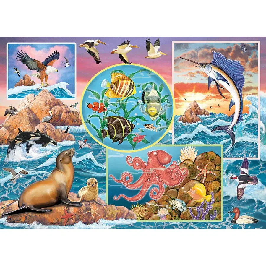 Ocean Magic 350 Piece Family Jigsaw Puzzle Cobble Hill (ONLINE ORDER ONLY)