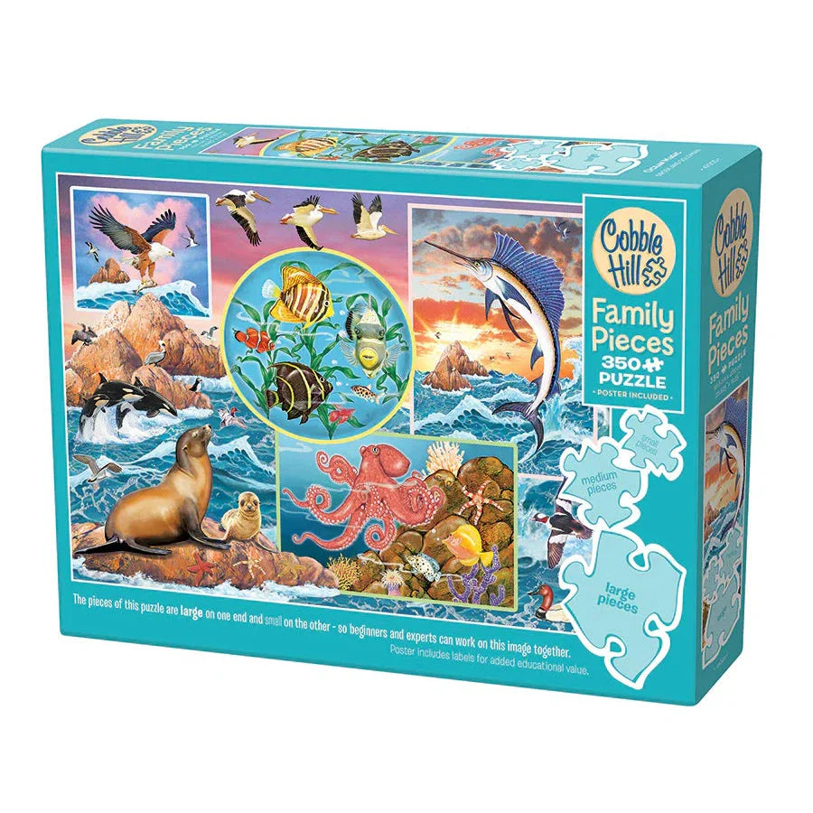 Ocean Magic 350 Piece Family Jigsaw Puzzle Cobble Hill (ONLINE ORDER ONLY)