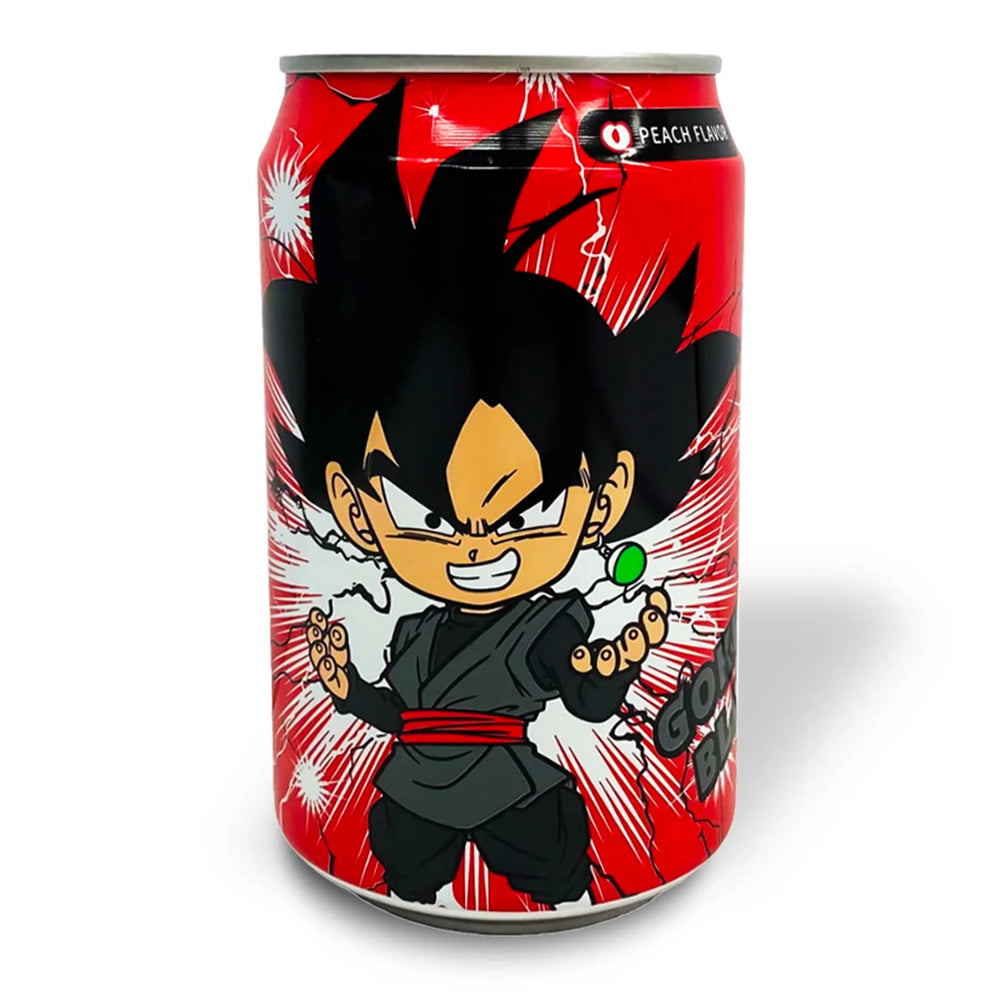 Ocean Bomb Dragon Ball Z Black Goku Sparkling Water Peach Flavor (330ml) (Taiwan) (ONLINE ORDER ONLY)