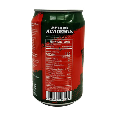 Ocean Bomb My Hero Academia Katsuki Bakugo Sparkling Red Grape Flavor (330ml)(Taiwan) (ONLINE ORDER ONLY)