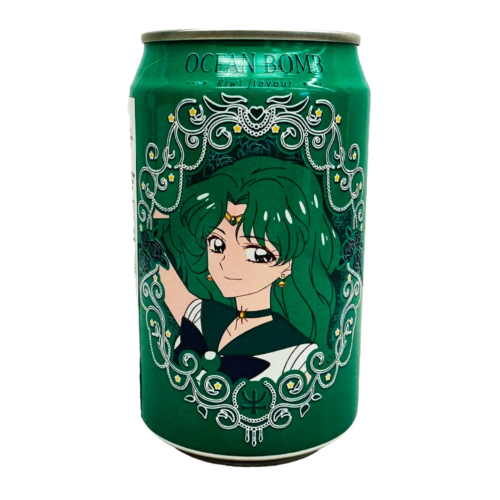 Ocean Bomb Sailor Moon Sparkling Water Kiwi Flavor (330ml) (Taiwan) (ONLINE ORDER ONLY)