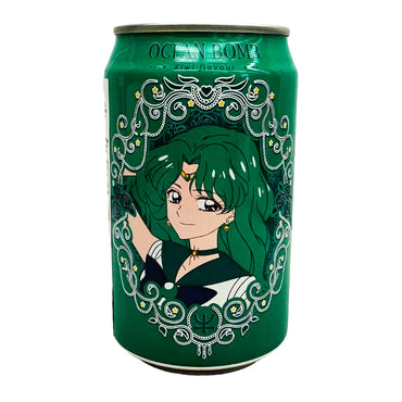 Ocean Bomb Sailor Moon Sparkling Water Kiwi Flavor (330ml) (Taiwan) (ONLINE ORDER ONLY)