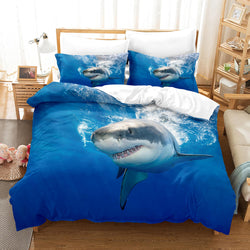 Ocean Dolphin Bedding Set Quilt Cover Without Filler (Online Order Only)