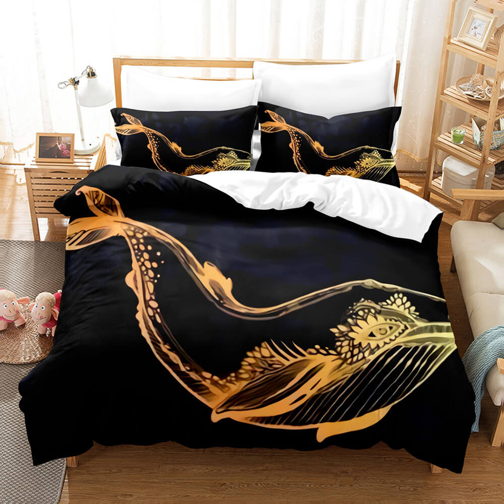 Ocean Dolphin Bedding Set Quilt Cover Without Filler (Online Order Only)