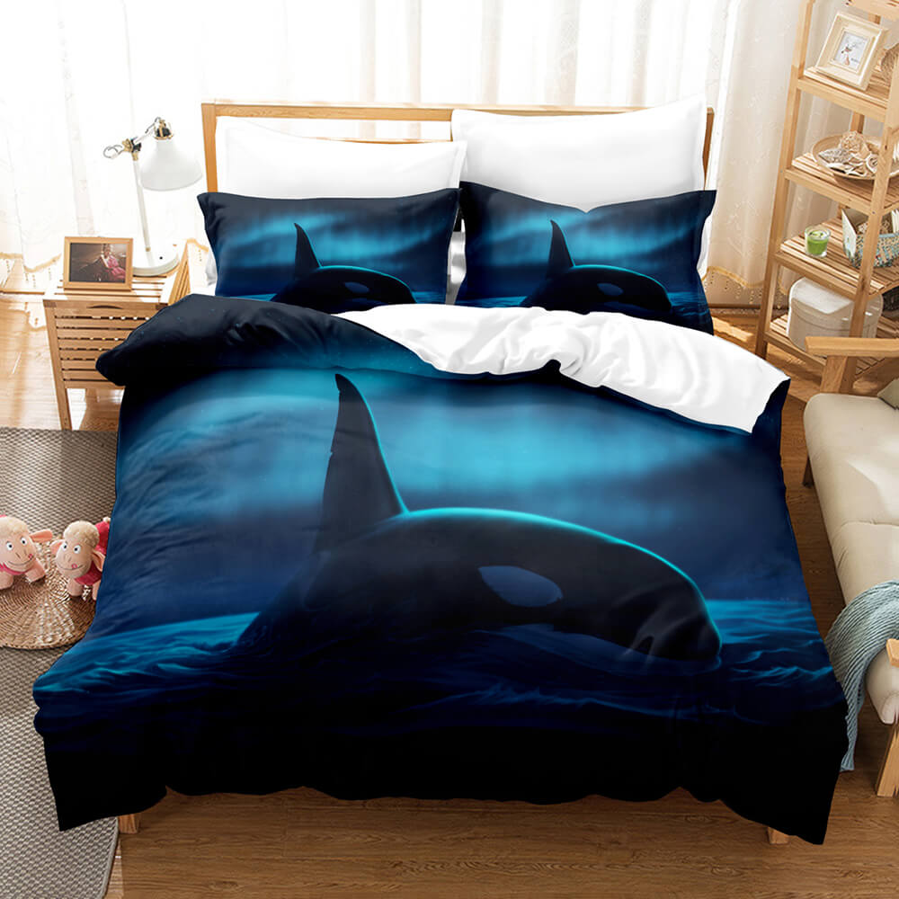Ocean Dolphin Bedding Set Quilt Cover Without Filler (Online Order Only)