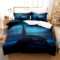 Ocean Dolphin Bedding Set Quilt Cover Without Filler (Online Order Only)