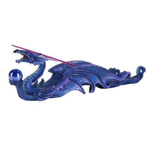 Ocean Dragon with Orb Statue Incense Burner (Online Order Only)