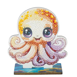 Octopus "Ocean" Crystal Art Buddies Kit Craft Buddy (ONLINE ORDER ONLY)
