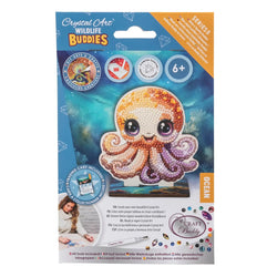 Octopus "Ocean" Crystal Art Buddies Kit Craft Buddy (ONLINE ORDER ONLY)