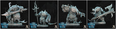 3D Printed Archvillain Games Frostburn Horrors Tooth and Tusk - Odoben 28mm 32mm D&D (Online Only)