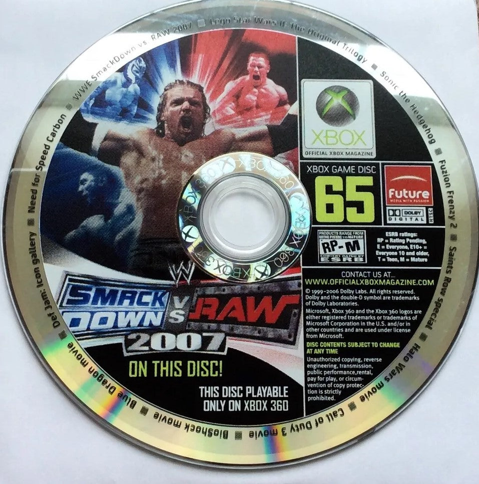 Official Xbox Magazine Demo Disc #65 (Xbox 360) (ONLINE ORDER ONLY)