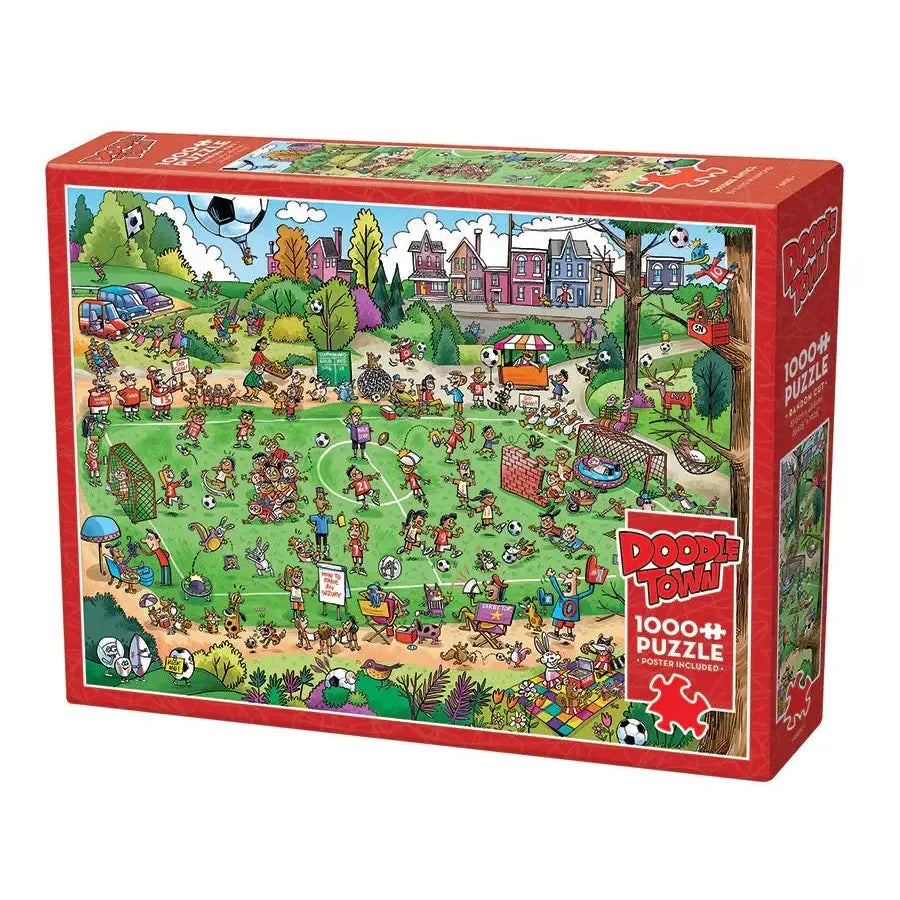 Offside Antics 1000 Piece Jigsaw Puzzle Cobble Hill (ONLINE ORDER ONLY)