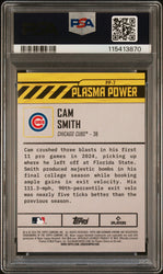 Graded 2024 Topps Bowman Draft Cam Smith #PP7 Plasma Power Rookie RC Baseball Card PSA 9 Mint (ONLINE ORDER ONLY)
