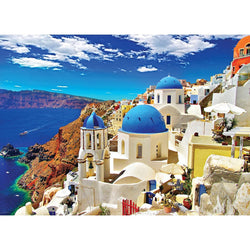Oia Santorini Greece 1000 Piece Jigsaw Puzzle Eurographics (ONLINE ORDER ONLY)