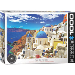 Oia Santorini Greece 1000 Piece Jigsaw Puzzle Eurographics (ONLINE ORDER ONLY)