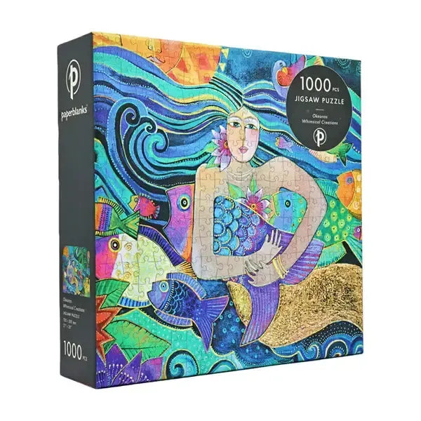 Okeanos Whimsical Creations 1000 Piece Jigsaw Puzzle Paperblanks