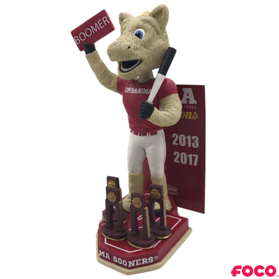 Oklahoma Sooners NCAA Softball National Champions Bobblehead (ONLINE ORDER ONLY)