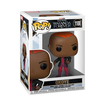 Black Panther: Wakanda Forever Okoye Funko Pop! Vinyl Figure #1100 with Funko Protector (Online Order Only)