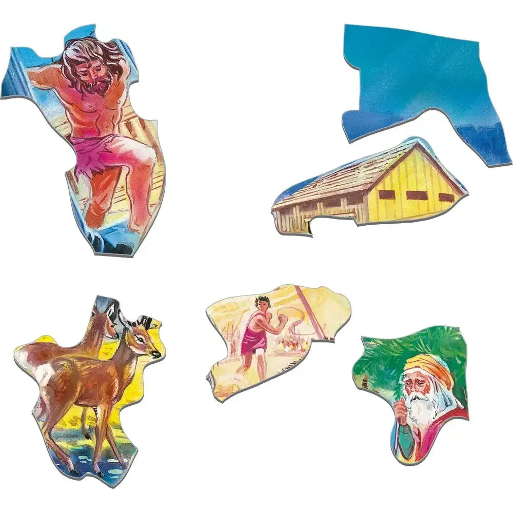 Old Testament Collage 53 Piece Tray Jigsaw Puzzle Larsen