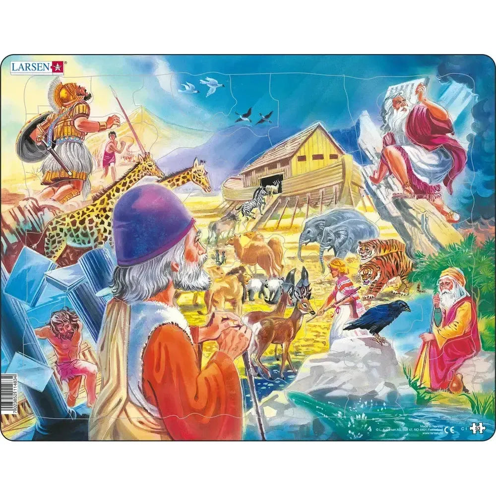 Old Testament Collage 53 Piece Tray Jigsaw Puzzle Larsen