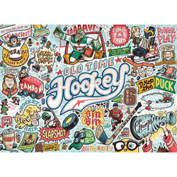 Old Time Hockey "Something's Amiss!" 1000 Piece Jigsaw Puzzle PuzzleTwist (ONLINE ORDER ONLY)