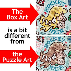 Old Time Hockey "Something's Amiss!" 1000 Piece Jigsaw Puzzle PuzzleTwist (ONLINE ORDER ONLY)