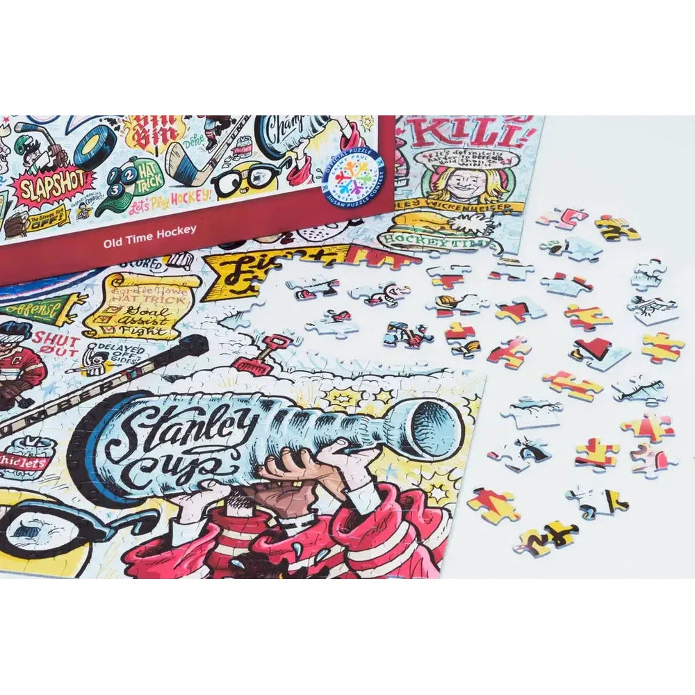 Old Time Hockey "Something's Amiss!" 1000 Piece Jigsaw Puzzle PuzzleTwist (ONLINE ORDER ONLY)