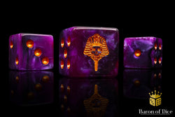 Royalty Purple Dice