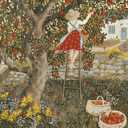 Oldest in the Orchard by Loré Pemberton 100 Piece Mini Jigsaw Puzzle NYPC