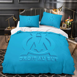 Olympique de Marseille Bedding Set Quilt Cover Without Filler (Online Order Only)