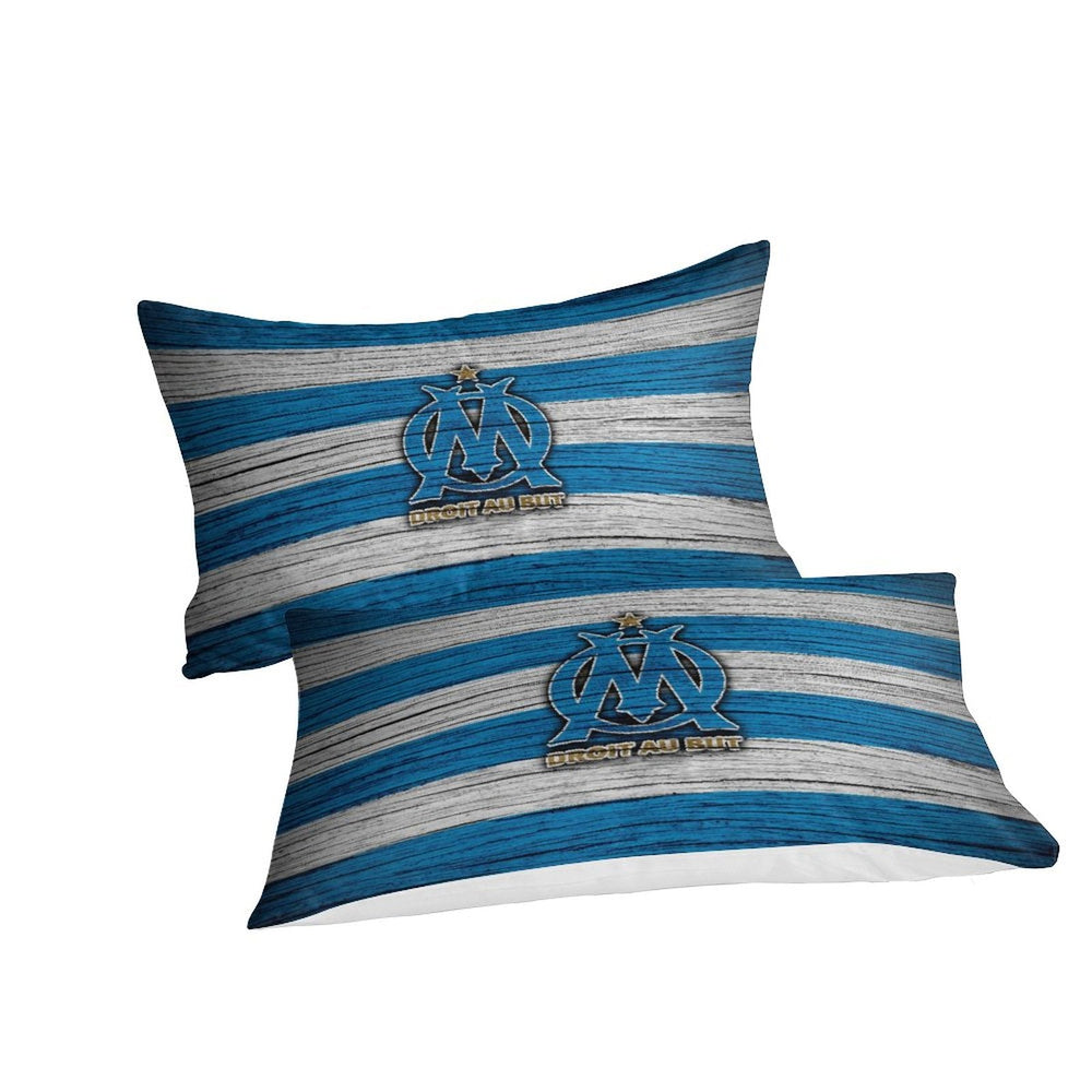 Olympique de Marseille Bedding Set Quilt Cover Without Filler (Online Order Only)