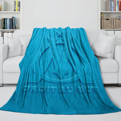 Olympique de Marseille Blanket Flannel Throw Room Decoration (Online Order Only)