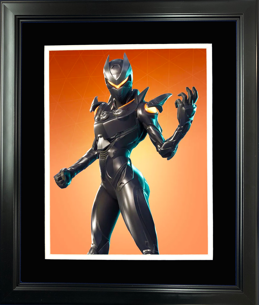 Framed Omen Legendary Fortnite Skin 11"x14" Video Game Photo (ONLINE ORDER ONLY)